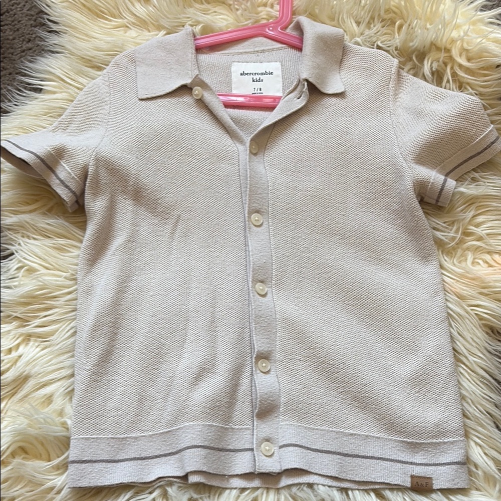 abercrombie kids boys knit polo